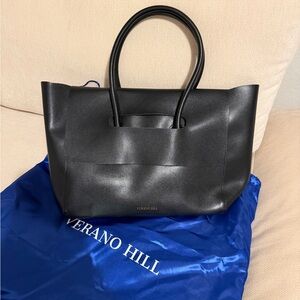 Verano Hill Elegant Black Shoulder Bag